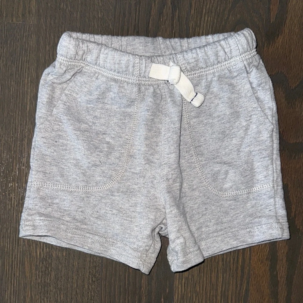 Carter’s Baby Boys French Terry Shorts Gray 12M